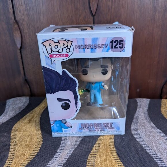 Morrisey Pop Rocks Pop Figure #125 DAMAGED BOX - Picture 1 of 7
